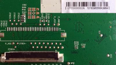 MAIN / FUENTE / (COMBO) / TCL V8-UX38001-LFIV023(K2) / GTC000052A / 40-UX38M0-MAD2HG / UX38M0 / MODELO 40FS3750	 - Imagen 2