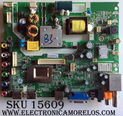 MAIN / FUENTE / (COMBO) / HAIER 1010037632 / MS33931-ZC01-01 / M03/2010010098/16 / MODELO 24E3000