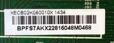 MAIN / VIZIO XECB02K060 / 715G6667-M01-001-004K / XECB02K060010X / PANEL TPT390J1-HVN04 REV: S000S / MODELOS E390I-B1E LTFWPSCQ / E390I-B1E LTTWPSCQ - Imagen 2