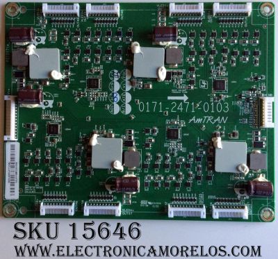 LED DRIVER / VIZIO 3655-0082-0111 / 0171-2471-0103 / MODELO M55-D0 LAUATZBS