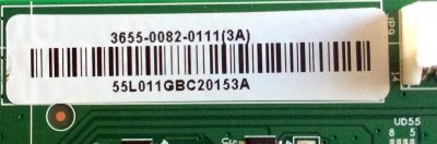 LED DRIVER / VIZIO 3655-0082-0111 / 0171-2471-0103 / MODELO M55-D0 LAUATZBS - Imagen 2