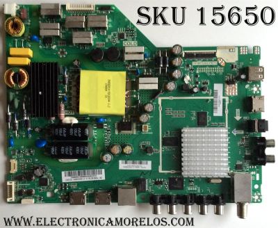 MAIN / FUENTE (COMBO) VIZIO / A15116303 / TP.MT5580.PB75 / 75500W01A009 / A48D3B8AC629 / MODELO D43-D2 LWZ2ULCS / PANEL T430HVN01.0