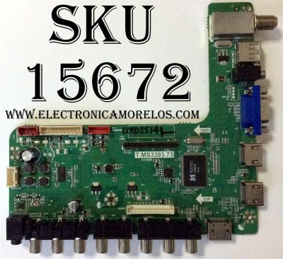 MAIN / SMT140581-23 / T.MS3393.73 / CLED5514 / MXL601 / LED5514 / MODELO LED55''