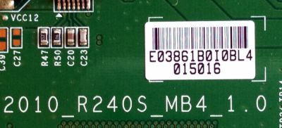 T-CON / SAMSUNG LJ94-03861B / 3861B / 2010_R240S_MB4_1.0 / SUSTITUTAS LJ94-03623A,LJ94-03400M,BN81-04356A,LJ94-03472K,LJ94-03472J,LJ94-03229M,LJ94-03229N,BN81-04358A,LJ94-03462K,LJ94-03472H, PANEL LTF550JQ02-A07 / MODELOS UN55C7000WFXZA / UN55C7100WFXZA - Imagen 2