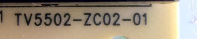 FUENTE DE PODER / JVC 514C5502M36 / TV5502-ZC02-01 / MODELO LT-55UE76  - Imagen 3