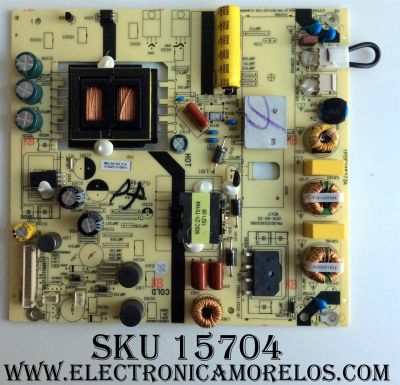 FUENTE DE PODER / QUASAR 1010025710 / 303C5502066  / REV.F / PANEL LSC480AN02-W / MODELO SQ4800M