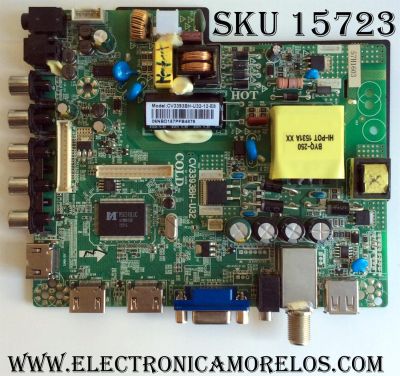 MAIN / FUENTE / (COMBO) / ELEMENT SY15131-1 / 57H1603 / CV3393BH-U32 / 10000667 / CV3393BH-U32-12-E8 / 890-M00-06NBD /  PANEL LK315T3HB94 / MODELOS ELEFW328B G5F0M / ELEFW328B E5F0M  