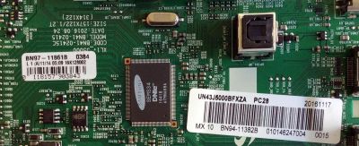 MAIN / SAMSUNG BN94-11382B / BN97-11861B / BN41-02415C / MODELO UN43J5000BFXZA AA02 / PANEL CY-JJ043BGAV4H	 - Imagen 2