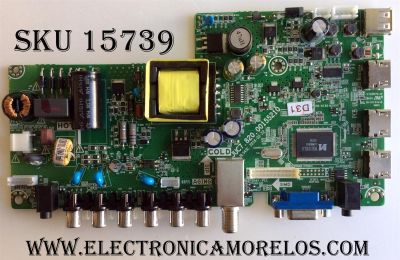 MAIN FUENTE (COMBO) RCA / 999D6K / 32G850143339-A1 / JUC7.820.00155210 / HLS43C / MODELO LED32E30RH 6901-LE32E30-A1