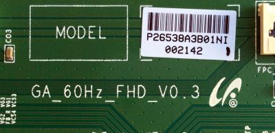T-CON SAMSUNG / LJ94-26538A / GA_60Hz_FHD_V0.3 / MODELOS LC-32GL12P / SC324FB / SE322FS / PANEL BLLSC320HN02  - Imagen 2