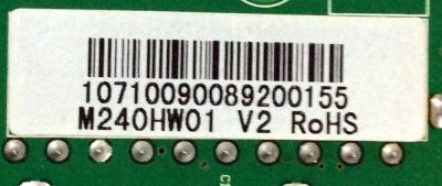 MAIN / SCEPTRE 1071009008 / T.RSC7.8B 10331 / 20100920230816 / T20100903 / MODELO X240LC-FHD / PANEL M240HW01 V.2  - Imagen 3