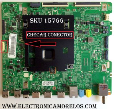 MAIN ((COMPARAR SI TIENE CONECTOR CON SU TARJETA)) / SAMSUNG BN94-10838A / BN41-02528A / BN97-10648A / PANEL CY-GK055HGLV1H / MODELO UN55KU630DFXZA FA01	