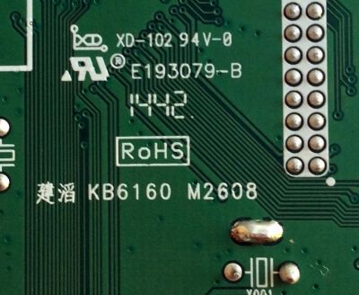 MAIN / HITACHI / ELEMENT 917C4R / JUC7.820.00095793 / E193079-B / 917C4RP / HLS43C / MODELO LE55G508 - Imagen 3