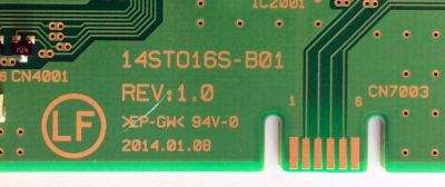 LED DRIVER / SONY 14ST016S-B01 / SYV653TE / 14ST016S-B01 REV:1.0 / PANEL SYV4931 / SYV5535 / MODELO XBR-49X850B / XBR-65X850B / XBR-55X850B / XBR-55X800B / XBR-65X800B - Imagen 2