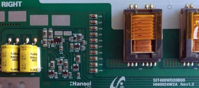 BACKLIGHT RIGHT / SAMSUNG / JVC HI40024W2A / HI40024W2A-R / SIT400WD20B00 / PANEL LTA400WS-L02 / MODELOS LNS4092DX / XAA / LT-40X667 / LT-40X787 - Imagen 2