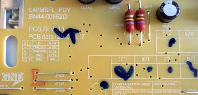 FUENTE DE PODER PARA TV SAMSUNG / NUMERO DE PARTE BN4400852D / L48MSFL_FDY / BN44-00852D / MODELOS UN43J5200AFXZC / UN43J5200AFXZA / UN48J5000AFXZA / UN48J5000AFXZC / UN48J5000AFXZC / UN48J5200AFXZA / UN48J5200AFXZC / UN48J5200AFXZA ED04 / UN48J6200AFXZA - Imagen 3