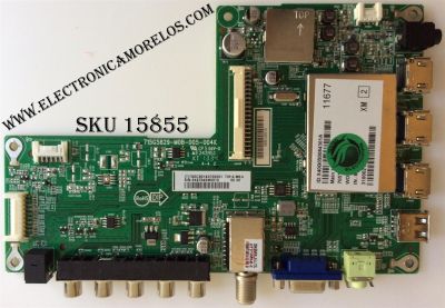 MAIN / SHARP 756TXDCB01K070 / TXDCB01K070 / 715G5829-M0B-005-004K / MODELO LC-39LE351U	