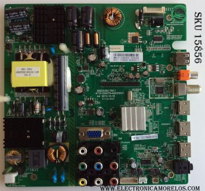 FUENTE / MAIN / (COMBO) DAEWOO 9011-119A39-65363011 / MSD3393-T9C1 / 4715-3393T9-A4233K01 / 471R1055 / MODELO L43R6300KN	