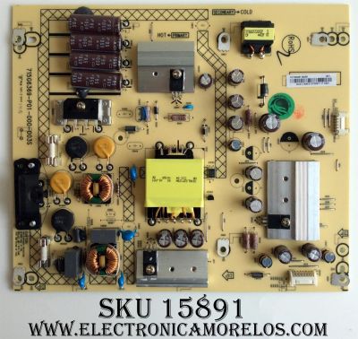 FUENTE DE PODER / SHARP PLTVDU311XAE9 / 715G6369-P01-000-003S / MODELOS LC-39LE541U / LC-39LE351U	