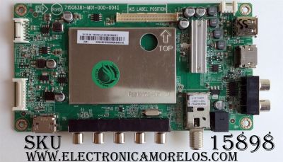 MAIN / VIZIO 756TXECB02K036 / XECB02K036 / XECB02K03600SX/D6YKX6 / 715G6381-M01-000-004I / MODELOS E420-B1 LTFWPTCQ / E420-B1 LTYQPTCQ / PANEL T420HVN06.3	