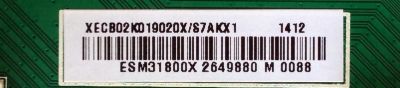 MAIN VIZIO / 756XECB02K019 / 715G6445-M01-000-004K / XECB02K019010X / MODELO E500I-B1E LTYWPLDQ / E500I-B1 LTYWPLDQ / PANEL TPT500J1-HVN04 Rev: S16SD - Imagen 2
