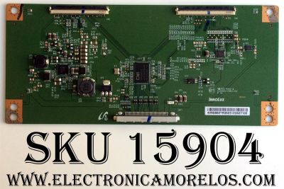T-CON LG / 4V9Q662TR35 / E22203415051102 / MODELO 50LF6100-UA BUSJLJR / PANEL NC500DUN