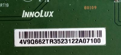 T-CON LG / 4V9Q662TR35 / E22203415051102 / MODELO 50LF6100-UA BUSJLJR / PANEL NC500DUN - Imagen 2