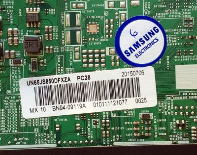 MAIN PARA TV SAMSUNG / NUMERO DE PARTE BN94-09119A / BN41-02356B / BN97-08907E / BN9409119A / PARTE SUSTITUTA BN94-10059T / PANEL CY-QJ065FLLV2H / MODELO UN65JS850 / UN65JS850DFXZA TH01 - Imagen 2