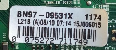 MAIN PARA TV SAMSUNG / NUMERO DE PARTE BN94-09063B / BN41-02353B / BN97-09531X / BN9409063B / MODELOS UN65J630 / UN65J630DAFXZA / UN65J630DAFXZA AH01	 - Imagen 3