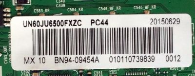 MAIN PARA TV SAMSUNG / NUMERO DE PARTE BN94-09454A / BN41-02344B / BN97-09272B / BN9409454A / MODELO UN60JU6500 / UN60JU6500FXZC - Imagen 2