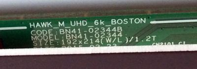 MAIN PARA TV SAMSUNG / NUMERO DE PARTE BN94-09454A / BN41-02344B / BN97-09272B / BN9409454A / MODELO UN60JU6500 / UN60JU6500FXZC - Imagen 4