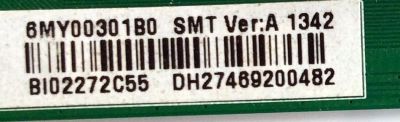 MAIN / INSIGNIA 6MY00301B0 / 569MY1001A / E321060 / PANEL DT32K83 V16 ROHS / ST3151A05-5 / MODELO NS-32D201NA14	 - Imagen 2