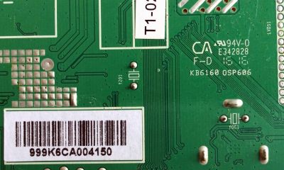 MAIN / HITACHI 999K6CA / KB6160 OSP606 / JUC7.820.00121165 / HLS43C 2014-12-16 / MODELO LE55A6R9A / PANEL C550F15-E6-H (G4)	 - Imagen 2