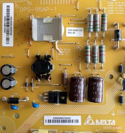 FUENTE DE PODER / VIZIO 0500-0607-0420 / 050006070420 / 0500-0607-0420R / DPS-95AP-1 / DPS-95AP-1 A  REV:00 / 2950331802 / MODELOS E420I-B0 LATAPTAP  / E420I-B0 LATAPTAQ  - Imagen 2