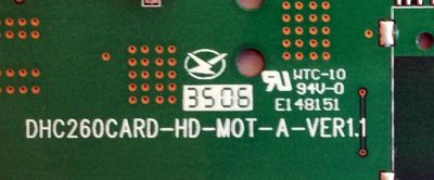 TARJETA DIGITAL / MINTEK DHC260CARD / DHC260CARD-HD-M0T-A-VER1.1 / MODELO DTV-265-D / PANEL LC260WX2 (SL)(B3)	 - Imagen 5