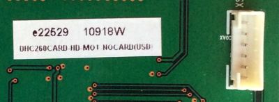 TARJETA DIGITAL / MINTEK DHC260CARD / DHC260CARD-HD-M0T-A-VER1.1 / MODELO DTV-265-D / PANEL LC260WX2 (SL)(B3)	 - Imagen 3