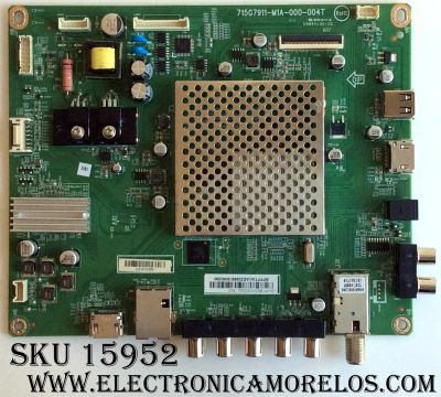 MAIN / VIZIO XFCB02K055 / 756TXFCB02K0550 / (Q)XFCB02K055020Q / 715G7911-M0D-000-004T / 715G7911-M1A-000-004T / CBPFF7AKAE / PANEL TPT400LA-HN02.S REV:SG02B / MODELOS D40-D1 LTTETVAR / D40-D1 LTTETVAS	