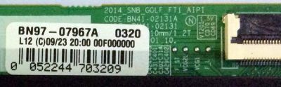 T-CON / SAMSUNG BN95-01314A / BN97-07967A / BN41-02131A / PANEL CY-SH046DSLV4H / MODELO HG46NC890XFXZA TS01	 - Imagen 3