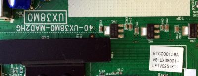 MAIN / TCL V8-UX38001-LF1V025(K1) / 40-UX38M0-MAD2HG / UX38M0 / GTC000156A / MODELO 32S301	 - Imagen 4