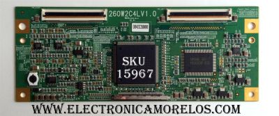 T-CON / SAMSUNG LJ94-00423C / 260W2C4LV1.0 / PANEL LTA260W2-L01-D00 / MODELO LNR268WX / XAA	