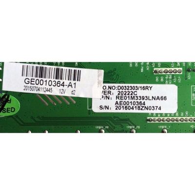 MAIN / RCA GE0010364-A1 / AE0010364 / RE01M3393LNA66 / 16042076 1311 / D032303/16RY / 20150704112445 / 20222C / A.20.20222---13-0X / 20130418ZN0374 / PANEL LK315T3HB87 / MODELOS LED32G30RQD / LED32G30RQD 6503-LD32G30-A1 - Imagen 4