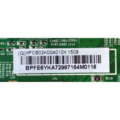 MAIN PARA TV VIZIO / NUMERO DE PARTE XFCB02K004 / 715G7234-M01-000-004M / 756TXFCB02K004 / 756TXFCB02K0040 / PANEL TPM236H3-BJIL01.N REV:NCAJ A / MODELO D24H-C1 LTT6SLBR - Imagen 2