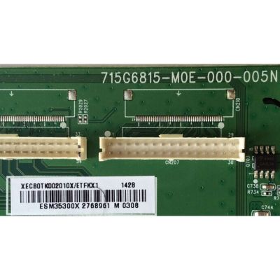 MAIN PARA TV VIZIO ORIGINAL / NUMERO DE PARTE XECB0TK002 / (X)XECB0TK002060X / 715G6815-M02-000-005N / PANEL TPT500J1-HVN08 / DISPLAY T500HVN08.4 / MODELO M502I-B1 / M502I-B1 LTYWRLAR / M502I-B1 LTMWRLAQ - Imagen 2