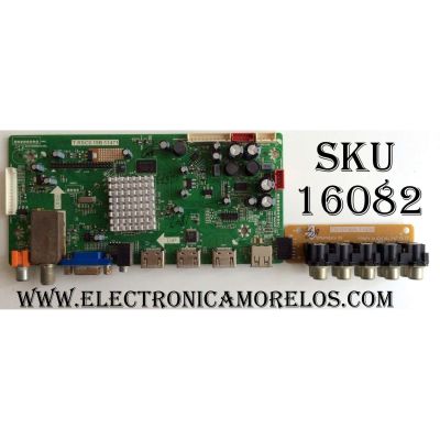 MAIN / ELEMENT 1B2B2201 / T.RSC8.19B 11471 / CN.SY36A 11436 / PANEL T315XW03 V.F / MODELO ELCFW327