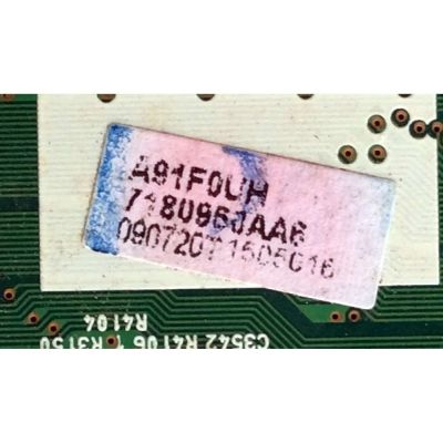 MAIN / MAGNAVOX A91F0UH / A91F0MMA-003 / BA94F0G0401 2 / PANEL UH32MXH / MODELO 32MF339B / F7 DS1 - Imagen 3