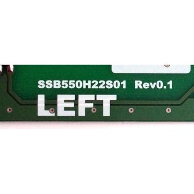 BACKLIGHT INVERTER LEFT / SONY 2493A / LJ97-02493A / SSB550H22S01 / 0923(090508)3 / PANEL LTZ550HF02-001 / MODELO KDL-55V5100 - Imagen 3