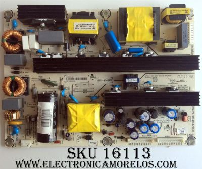 FUENTE DE PODER / HISENSE 155331 / RSAG7.820.4614/ROH / HLL-4047WB / E166702 / CQC03001003024 / PANEL V420H2-L06 REV.C1 / MODELO LTDN42V77US