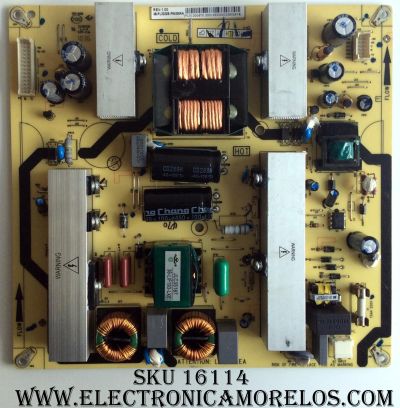 FUENTE DE PODER / TCL 08-PL3222B-PW200AA / 40-1P3222-PWB1XG / REV:1.00 / MODELOS L32HDF11TATBAA / L32HDM11 / L40FHDF11TATGAA