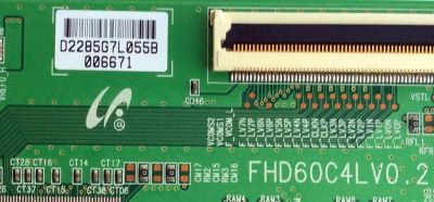 T-CON / SAMSUNG 2285G / BN81-01693A / FHD60C4LV0.2 / PANEL LTF400HA01 / SUSTITUTAS 75014321 / 75014315 / LJ94-02268C/G / LJ94-02279H/L/Q/S/T/V/Y/Z / MODELOS LE40A556P1FXXU SQ02 / LE40A557P2FXXU SQ02 / LE40A558P3FXXU SQ02 / LN40A530P1FXZA SQ01  - Imagen 2