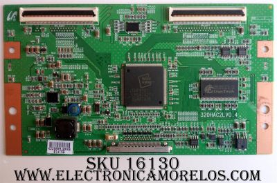 T-CON / SAMSUNG LJ94-02296R / 320HAC2LV0.4 / 2296R / PANEL LTF320HA09-A02 / MODELO LN32B530P7FXZA